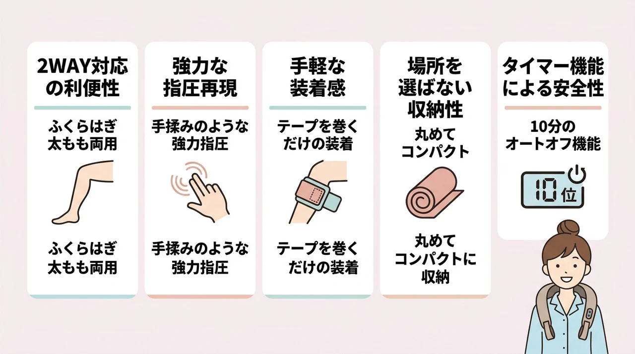ゴリラのふたつかみのメリット
