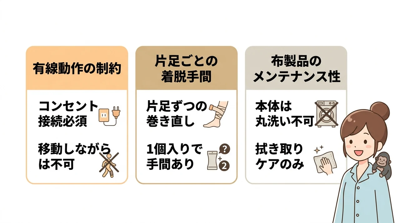 ゴリラのふたつかみのデメリット
