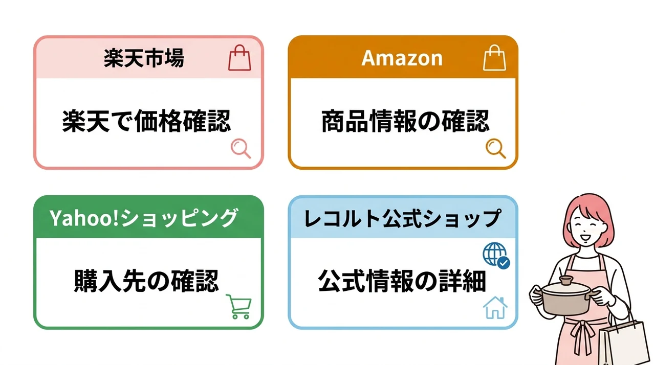 レコルト 自動調理ポットを通販で買うならどこ？